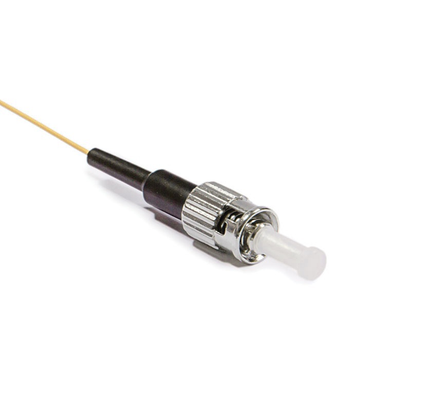 ST pigtail, OS2 9/125 µm (ITU-T G.652.D)